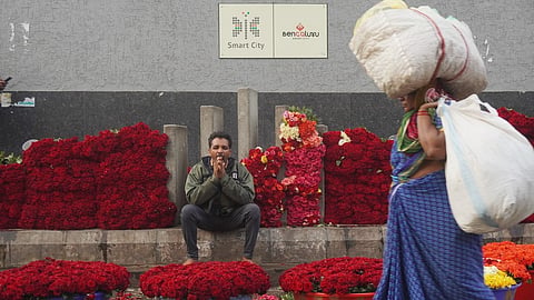 Flower vendors said that they are the worst affected as they do not have a place for the business.