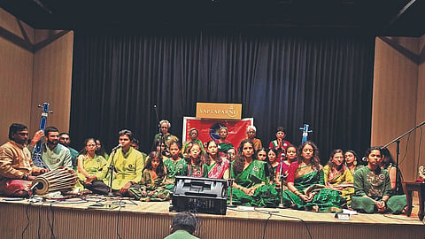Dhruvpad Gurukulam marks seventh foundation day with soulful Dhrupad recital