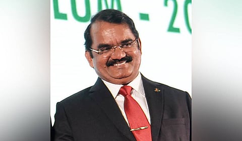 School education Minister K A Sengottaiyan, former IIT Kanpur board chairperson and ISRO Scientist Mayilsamy Annadurai.