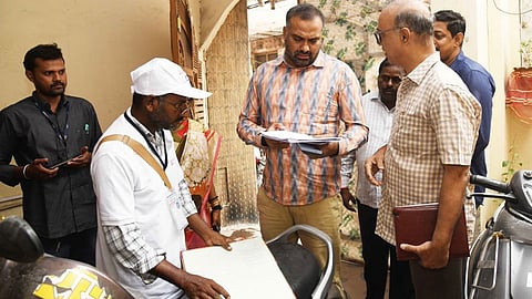 BLOs were instructed to assist electors in accurately filling out the Enumeration Forms and ensure 100 per cent voter outreach.