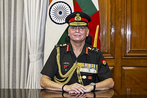 New Army chief General Dhiraj Seth. 