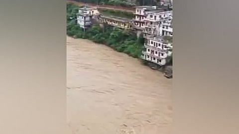 Officials said the situation has worsened over the past three days as the Bhagirathi swelled due to increased glacial melt.