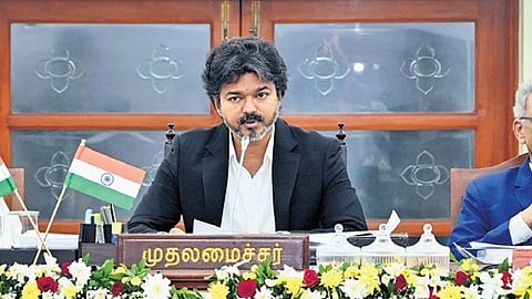 CM C Joseph Vijay chairs conference of IAS and IPS officers on Monday 