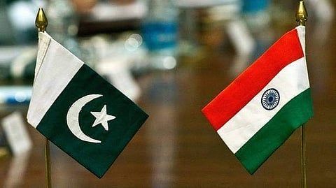 India and Pakistan flag (File |AFP)
