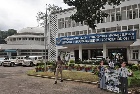 Thiruvananthapuram Municipal Corporation Office.