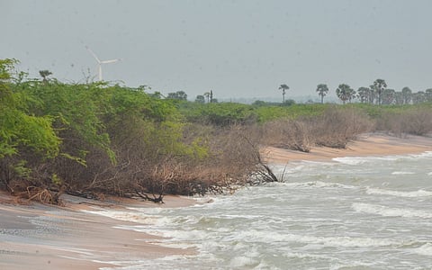 TN govt dept issued an order on June 10 extending the validity of reservation for approval of 1,144.06 hectares for mining in 8 coastal villages of Kumari.