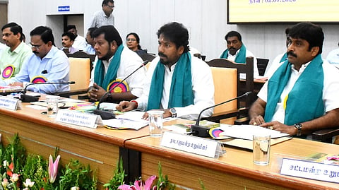 The consultation was chaired by Agriculture and Farmers Welfare Minister R Vinoth.