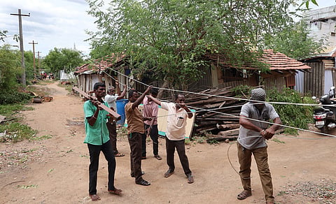Nearly three months have passed since the National Commission for Scheduled Castes (NCSC) directed the Madurai district administration to ensure basic amenities for 340 families of Theerthakadu, a Dalit settlement. 