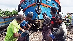 The surveillance was stepped up after some fishing vessels, including mechanised fishing boats, were found to be engaging in illegal fishing activities.