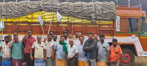 Around 60 tons of fertiliser were found stocked at a private godown near their farmlands. 