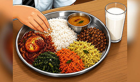 Kerala in 2025 revised its midday meal menu following reports of nutritional deficiencies among children.