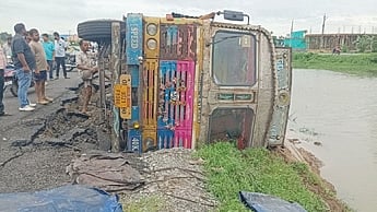 The ill-fated truck