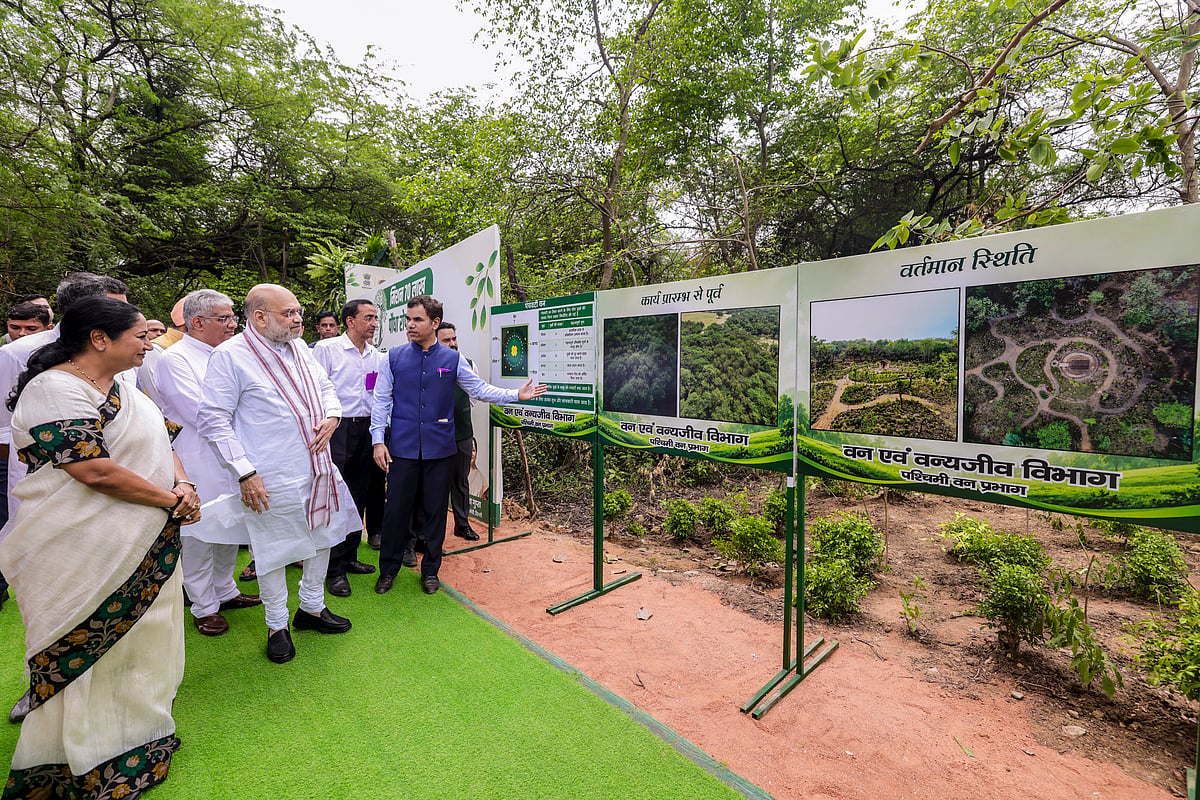 Home Minister Amit Shah unveils ‘Green Ridge Plan’, vows legal shield for Delhi’s forest