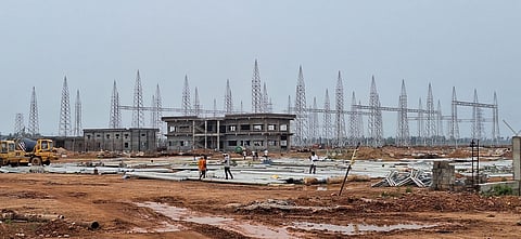 Electrical power plant in Kakinada SEZ. 