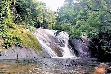 Dhoni waterfalls in Palakkad