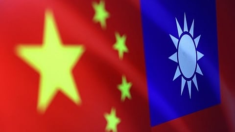 China claims Taiwan is part of its territory and also asserts that waters around the island democracy come under its jurisdiction, which Taipei rejects.