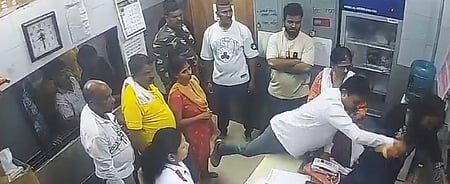 A viral video showed Mhatre slapping and punching Dr Vaibhav Salunkhe and hitting resident medical officer Dr Srishti Baviskar on her hand at the Shastri Nagar Hospital, triggering massive outrage.