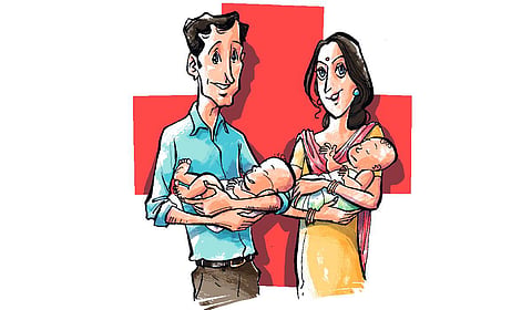 Tamil Nadu government hospital welcomes first IVF twin babies.