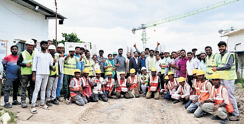 To commemorate the achievement, a special programme was organised at the project camp site on Wednesday, where appreciation awards and incentives were presented to personnel in recognition of their commitment 