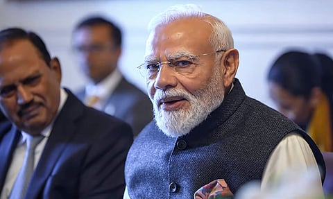 Prime Minister Narendra Modi during the Australia-India Annual Leaders' Summit, in Melbourne, Australia.