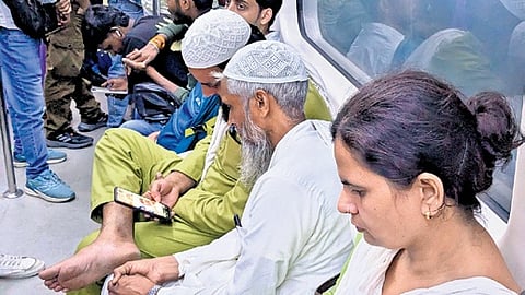 The CMRL has advised passengers to use headphones and avoid loud conversations inside trains and at metro stations 