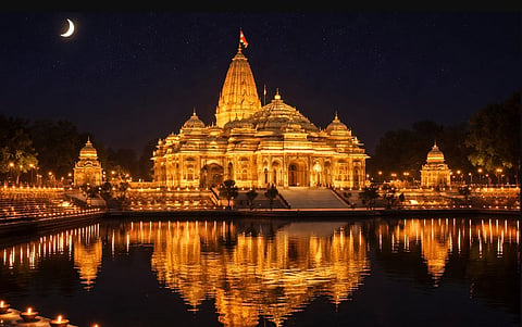 Ayodhya Ram temple in Uttar Pradesh.