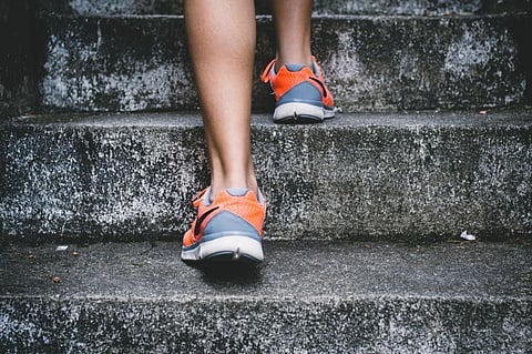 Out of breath while climbing stairs?