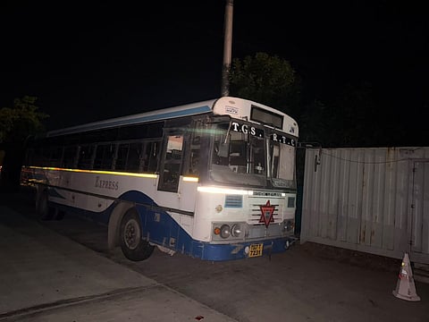 Stolen bus