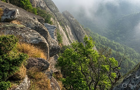 Malyagiri hills in Odisha