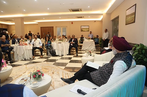 Lieutenant-Governor Taranjit Singh Sandhu during the session on Friday.
