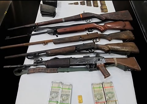Recovered arms