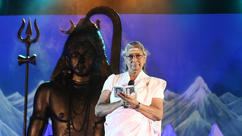 Singer S Janaki at Shivarathri overnight cultural programmes  at  Bangalore Palace 