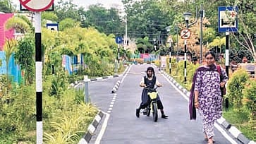 Exactly one year ago, the Eluru Police partnered with the Eluru Urban Development Authority (EUDA) to establish ‘Crossroads - The Children’s Traffic Park’. 