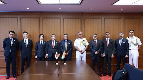 Defence Secretary Rajesh Kumar Singh and Japanese Vice Minister for International Affairs, Ministry of Defence, Kano Koji co-chaired the 8th India–Japan Defence Policy Dialogue in Tokyo on Monday, July 13, 2026.