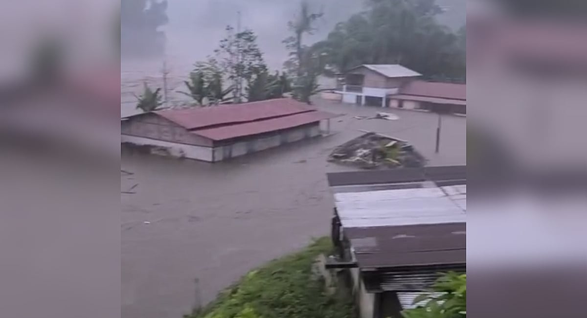 Flash floods damage bridges, roads and buildings in Arunachal's Kurung Kumey