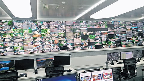The Real Time Governance Society (RTGS) CCTV360 system. 