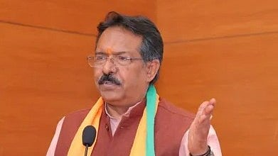 Delhi BJP president Harsh Malhotra