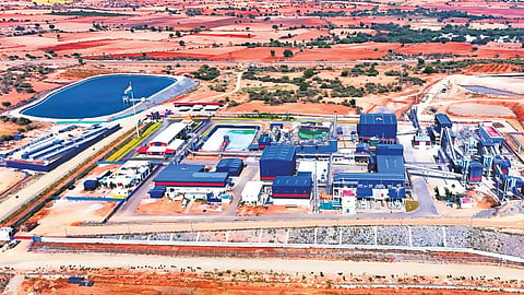 Gold mining project in Jonnagiri which will be inaugurated by CM Nara Chandrababu Naidu. 
