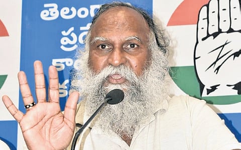 TPCC working president T Jayaprakash Reddy