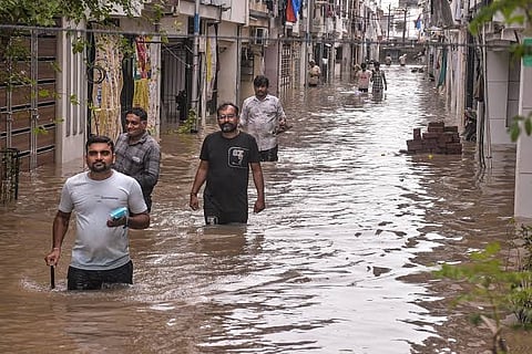 Gujarat battered by monsoon fury as South floods, cities drown and villages cut off