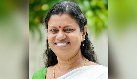 Kerala Minister for Women and Child Development Bindu Krishna.
