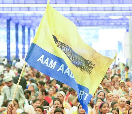 Aam Aadmi party.