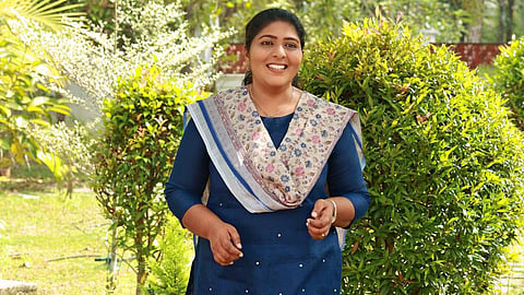 Elathur MLA Vidya Balakrishnan. 