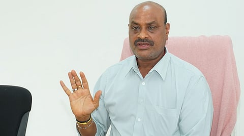 Minister for Agriculture and Fisheries K  Atchannaidu.