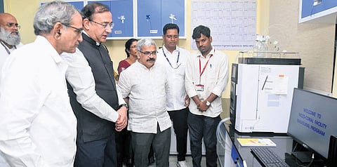 The National Remote Sensing Centre, in collaboration with Andhra University, inaugurated the NICES-Coastal Observation Research Laboratory in Vizag