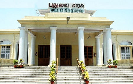 Home Minister A. Namassivayam was assigned the Home, Electricity, Education, including Collegiate Education, Law, Animal Husbandry and Animal Welfare, and Forest and Wildlife departments.