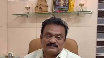 A screengrab of a video posted by Sulur MLA NM Sukumar on his Instagram account