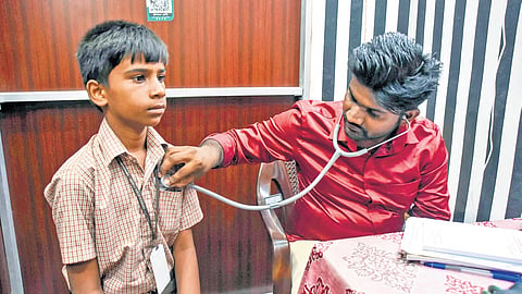 The 28-year-old medical graduate, who has been running a clinic for the past five years in a small alley in Ambasamudram, maintains a personal touch with his patients. Those who visit him once rarely switch to another medical facility