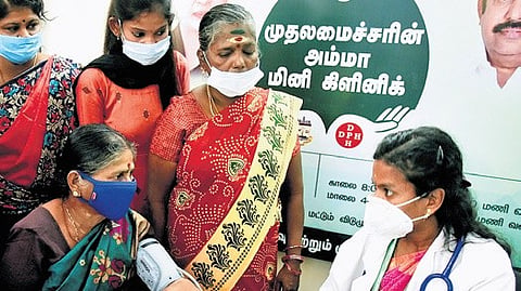 Amma mini clinics were first introduced by the AIADMK govt in 2020.
