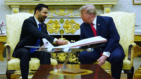 President Donald Trump meets with Iraq's Prime Minister Ali al-Zaidi in the Oval Office of the White House, Tuesday, July 14, 2026, in Washington.